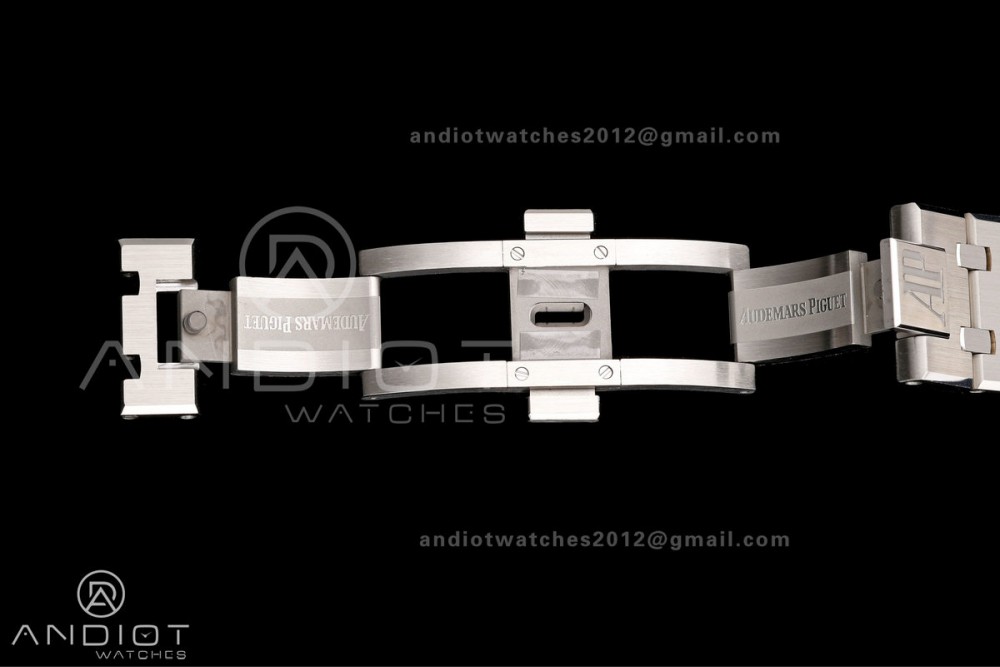 Royal Oak 41mm Openworked 15407 SS OCTA 1:1 Best Edition on SS Bracelet SA3132 V3 (Free Sprung) — photo 18