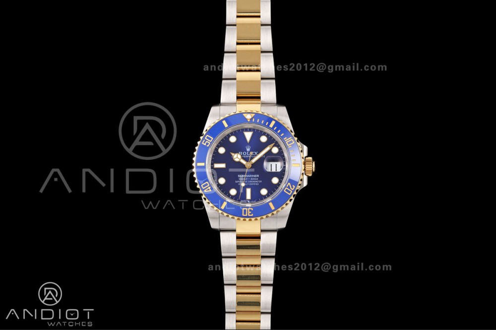 Submariner 41mm 126613 LB Blue Ceramic 904L Steel QF 1:1 Best Edition JH3235 Free Sprung