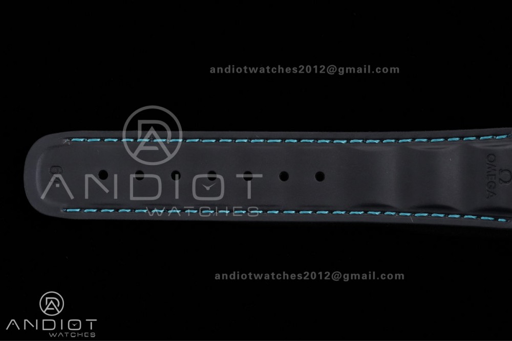 Aqua Terra 150M 41mm SS VSF 1:1 Best Edition Turquoise Dial On Black Rubber Strap Super Clone A8900 — photo 21