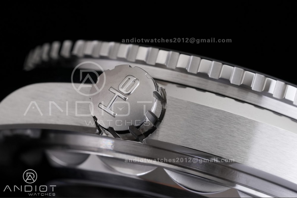 Planet Ocean 43.5mm SS VSF 1:1 Best Edition Black/Orange Bezel Black Dial on Nylon Strap A8900 Super Clone V2 — photo 16
