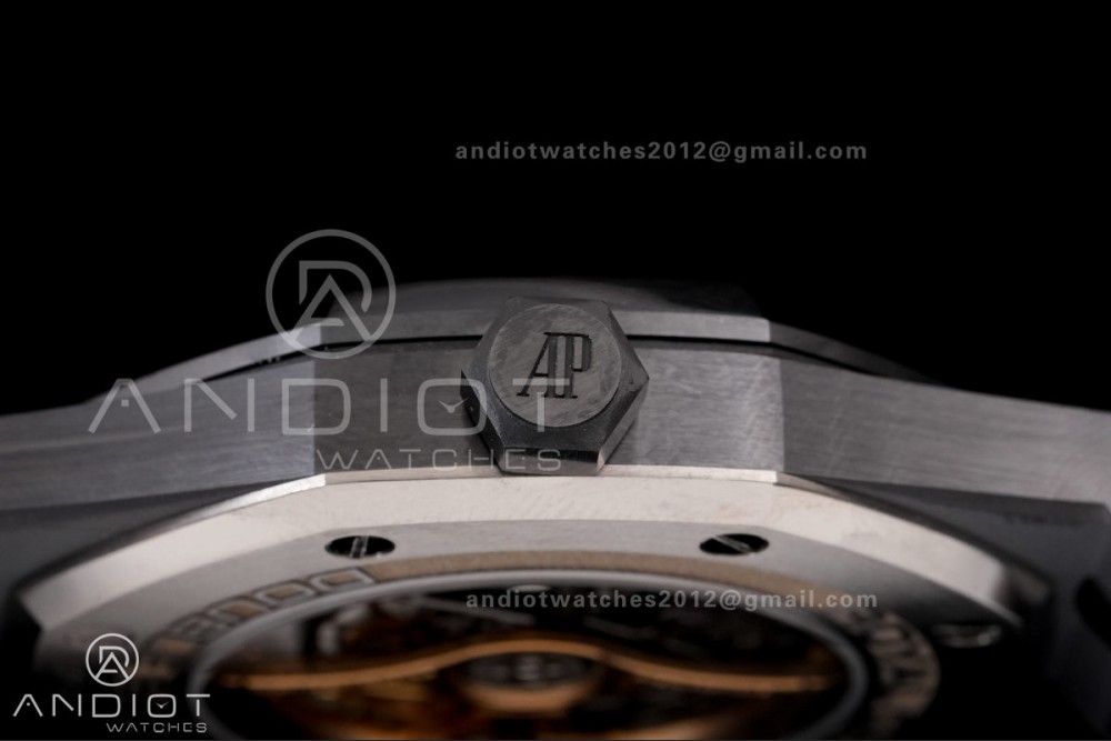 Royal Oak 41mm Openworked Ceramic 15416CE THBF 1:1 Best Edition on Ceramic Bracelet SA3132 V2 — photo 13