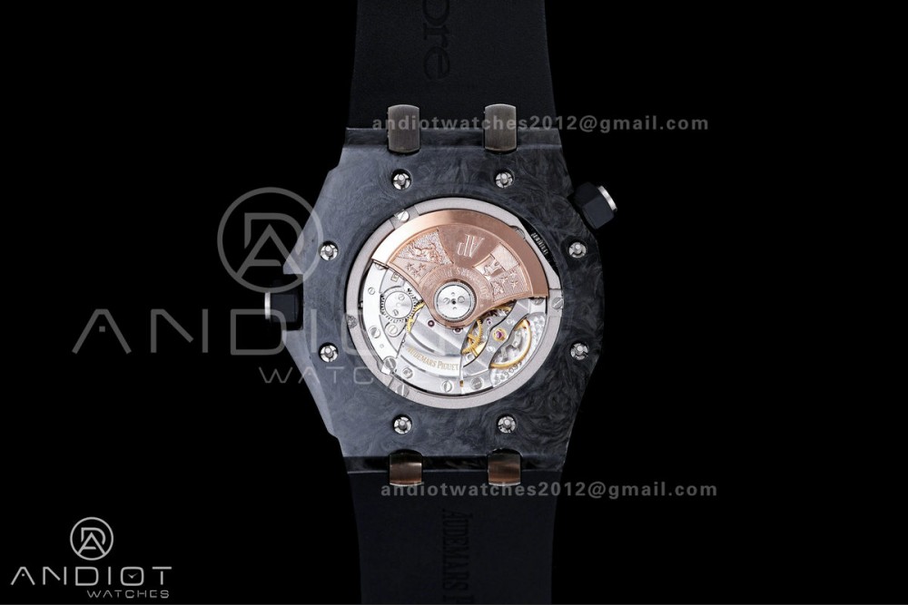 Royal Oak Offshore Diver 15706 Forged Carbon JF 1:1 Best Edition SA3120 Super Clone — photo 10