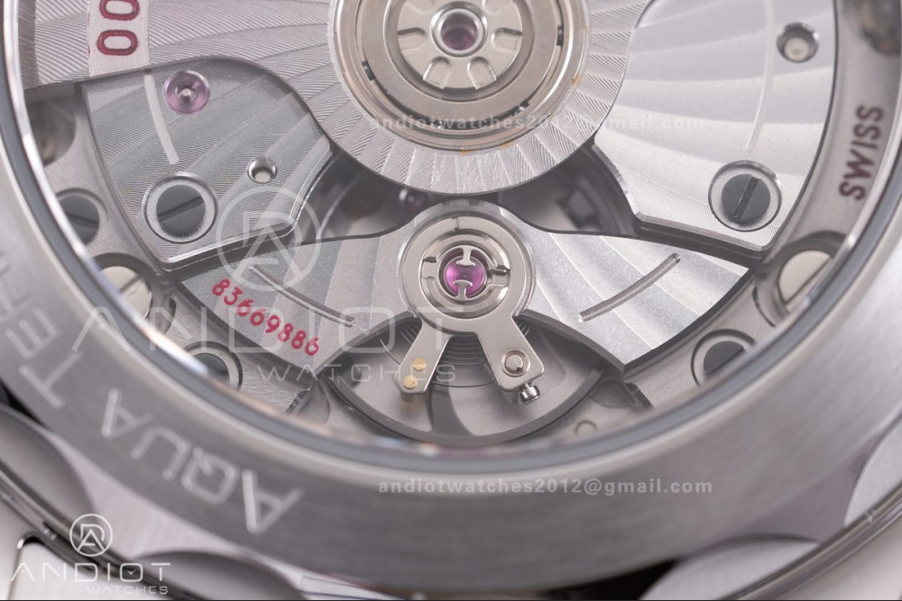 Aqua Terra 150M SS VSF 1:1 Best Edition 38mm Turquoise Dial on SS Bracelet A8800 Super Clone — photo 7