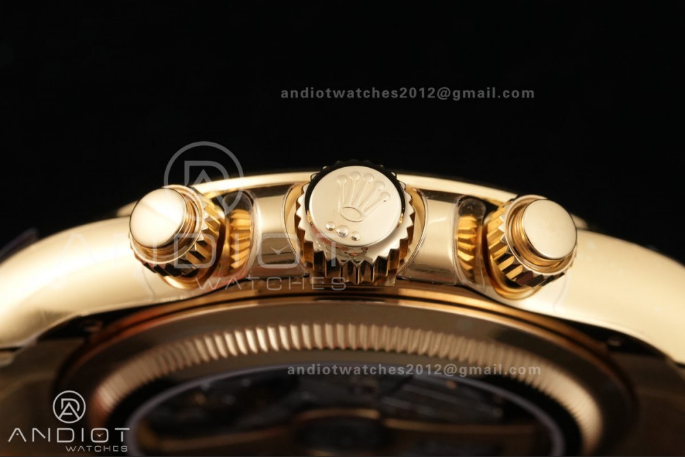 Daytona 126528 LN Le Mans QF 1:1 Best Edition on YG Bracelet JH4132 Free Sprung 198g(Weighted) V13 — photo 17