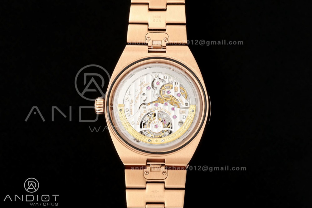 Overseas Tourbillon RG ANTF Best Edition Blue Dial on RG Bracelet — photo 9