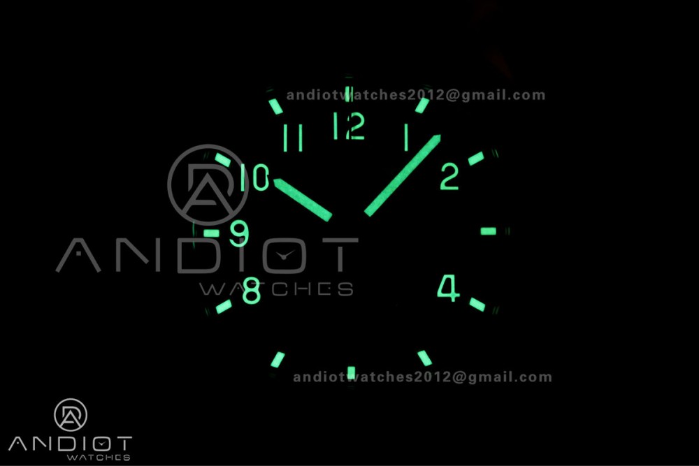 Aquanaut 5968 SS DDF 1:1 Best Edition Green Dial on Green Rubber Strap A520 — photo 29