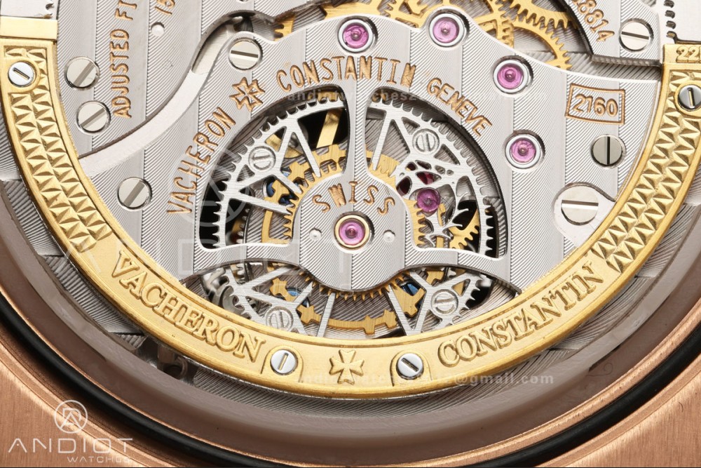 Overseas Tourbillon RG ANTF Best Edition Blue Dial on RG Bracelet — photo 10
