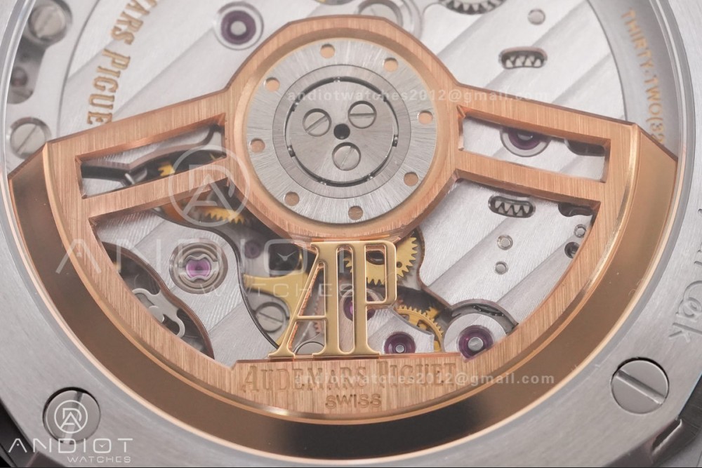 Royal Oak 15510 SS TOP 1:1 Best Edition Grey Dial on SS Bracelet DD4302 Super Clone — photo 10