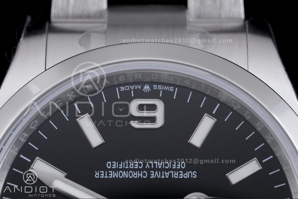 Explorer 36 124270 904L Steel EWEF 1:1 Best Edition on SS Bracelet A3230 — photo 5