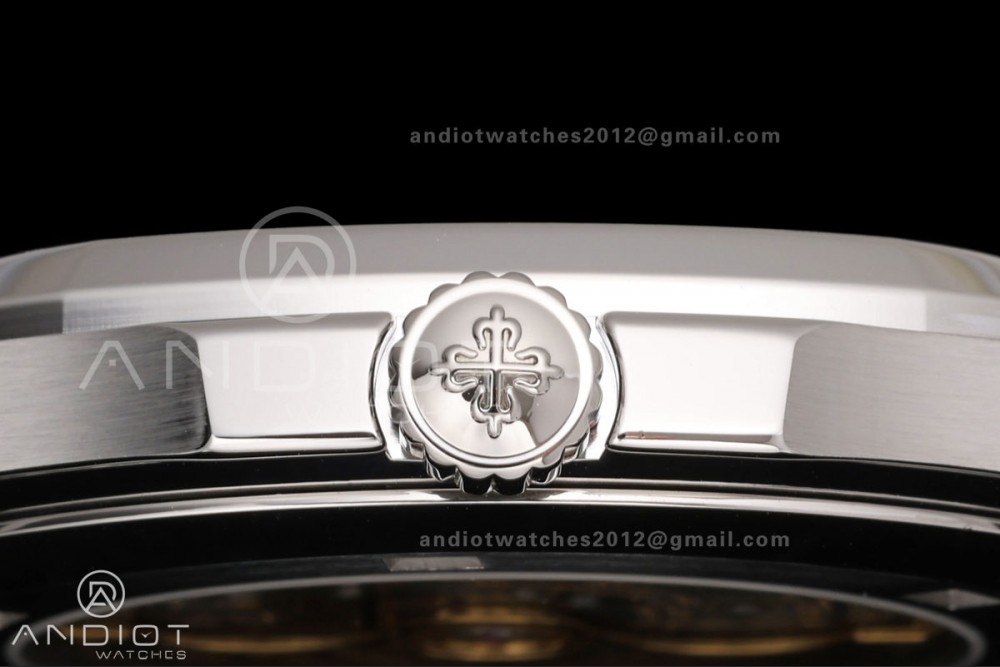 Aquanaut 5168G 42mm SS OME 1:1 Best Edition Green Dial on Green Rubber Strap DPB330 Super Clone (Weighted) — photo 8