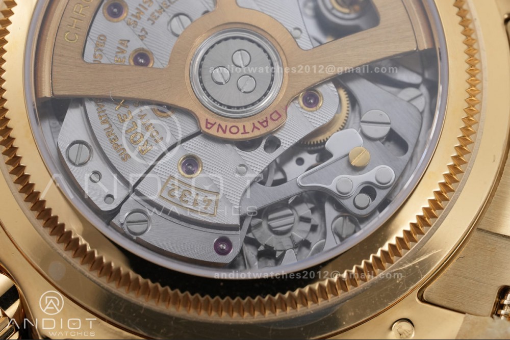 Daytona 126528 LN Le Mans QF 1:1 Best Edition on YG Bracelet JH4132 Free Sprung 198g(Weighted) V13 — photo 10