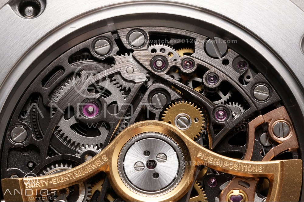 Royal Oak 41mm Openworked 15407 SS OCTA 1:1 Best Edition on SS Bracelet SA3132 V3 (Free Sprung) — photo 13
