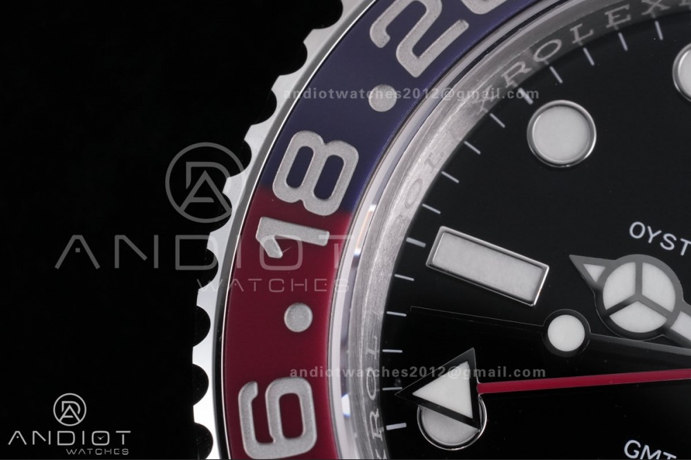 GMT-Master II 126710 BLRO Blue/Red Ceramic VSF Best Edition Pepsi on Jubilee Bracelet DD3285 V3 — photo 5