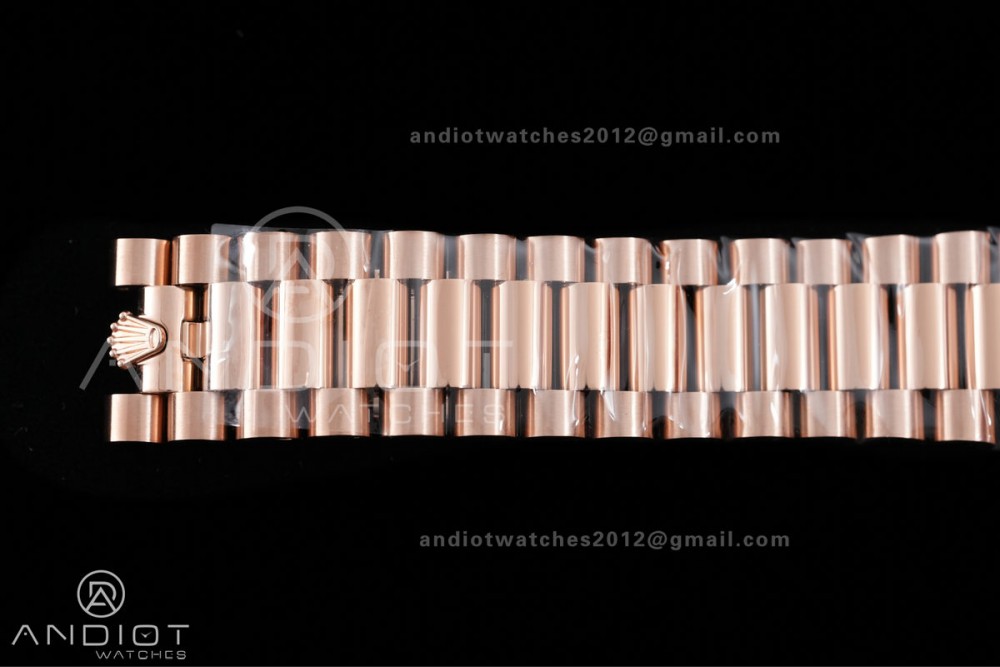Day Date 40 RG 228235 RCF 1:1 Best Edition Green Roman Dial on President Bracelet VR3255 (211g) — photo 20