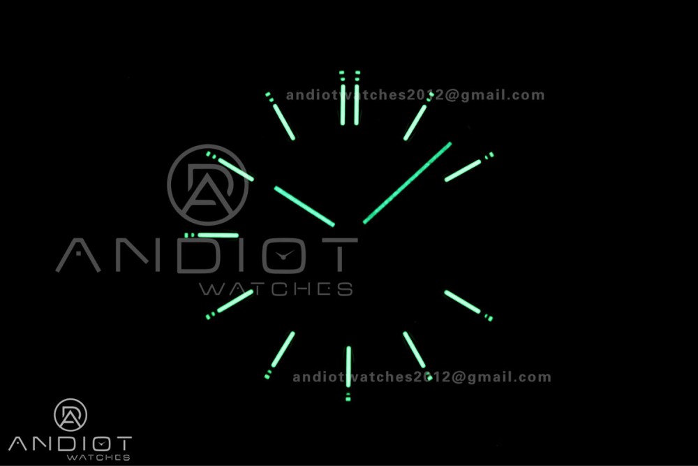 Royal Oak 15500 SS OCTA 1:1 Best Edition Blue Dial on Black Rubber Strap JH4302 Super Clone (Free Sprung) — photo 24