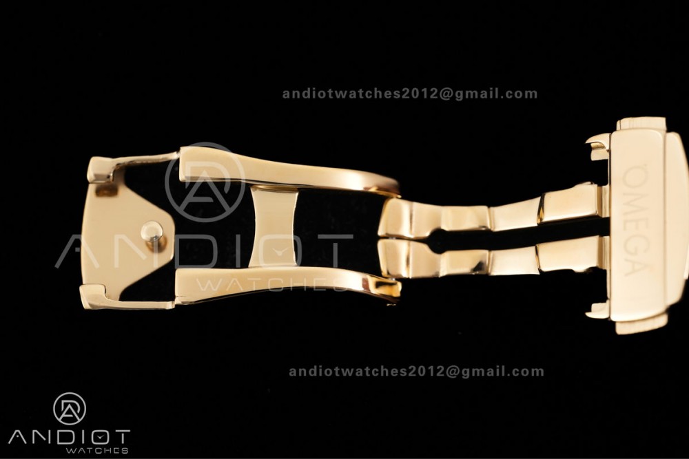 Speedmaster YG N1F Best Edition YG Dial on Black Rubber Strap A3861 — photo 18