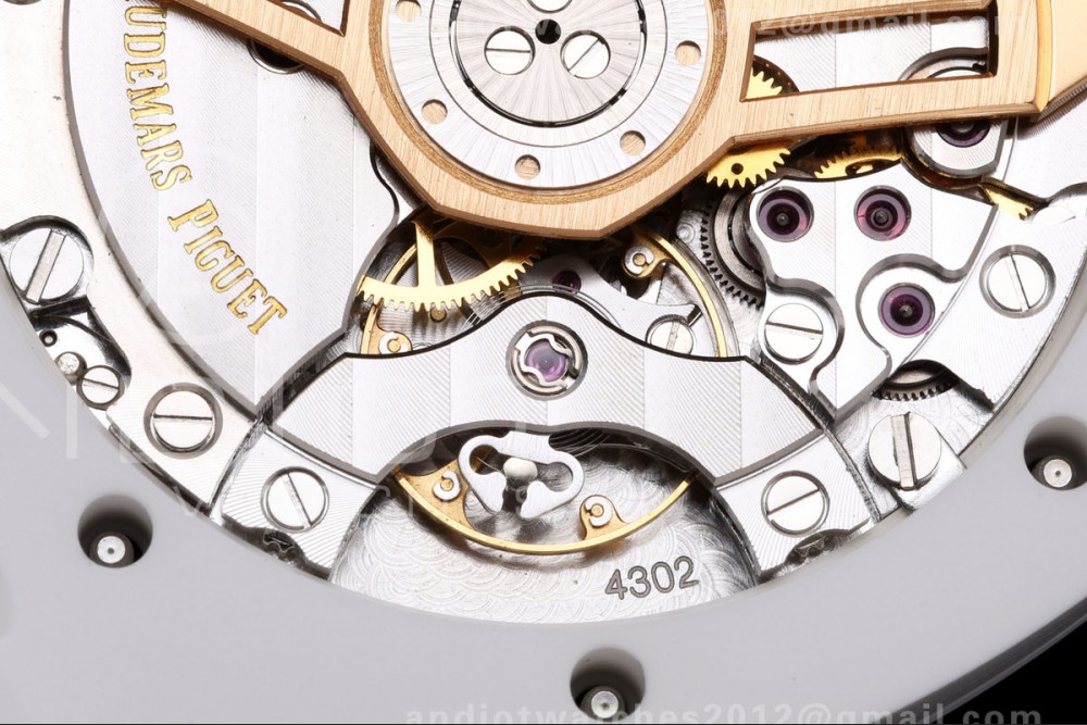 Royal Oak 41mm 15500 White Ceramic ZF White Dial on White Ceramic Bracelet SA4302 Super Clone (Free Sprung) — photo 12