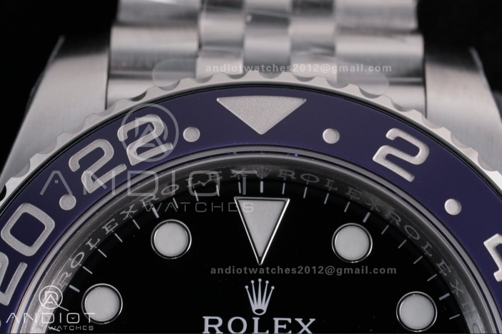 GMT-Master II 126710 BLRO Blue/Red Ceramic VSF Best Edition Pepsi on Jubilee Bracelet DD3285 V3 — photo 7