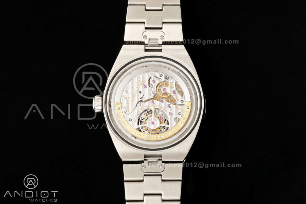 Overseas Tourbillon SS ANTF Best Edition Blue Dial on SS Bracelet — photo 9