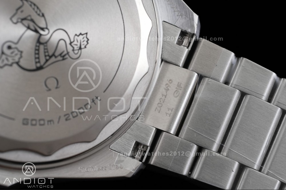 Planet Ocean 600M SS Blue VSF 1:1 Best Edition on SS Bracelet VS8912 — photo 15