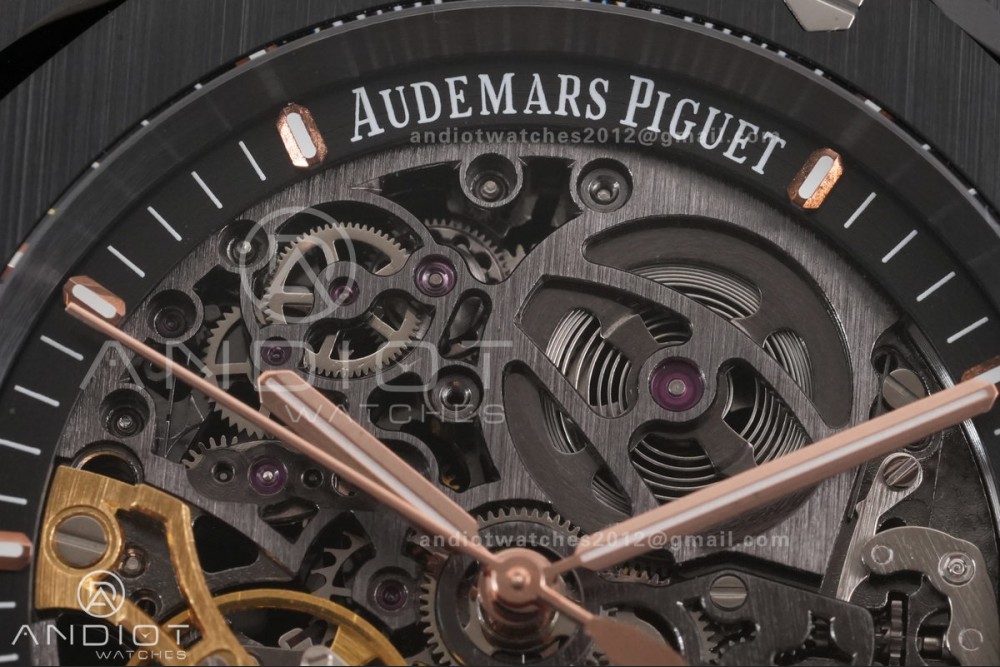 Royal Oak 41mm Openworked Ceramic 15416CE THBF 1:1 Best Edition on Ceramic Bracelet SA3132 V2 — photo 3