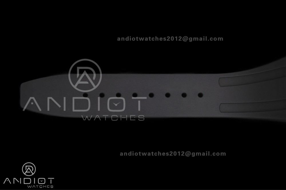 Royal Oak 15500 SS OCTA 1:1 Best Edition Blue Dial on Black Rubber Strap JH4302 Super Clone (Free Sprung) — photo 16