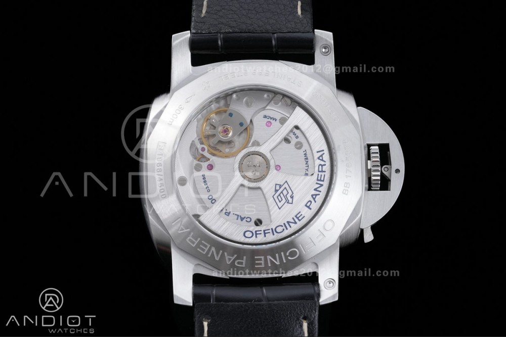 PAM312 R VSF 1:1 Best Edition on Black Leather Strap P.9000 Super Clone V2 — photo 7