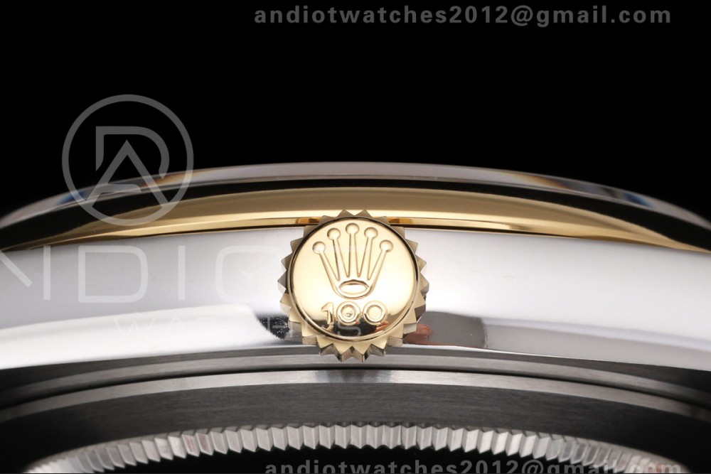 Oyster Perpetual 41 134303 QF 1:1 Best Edition Gray Dial on SS Bracelet JH3230 — photo 7