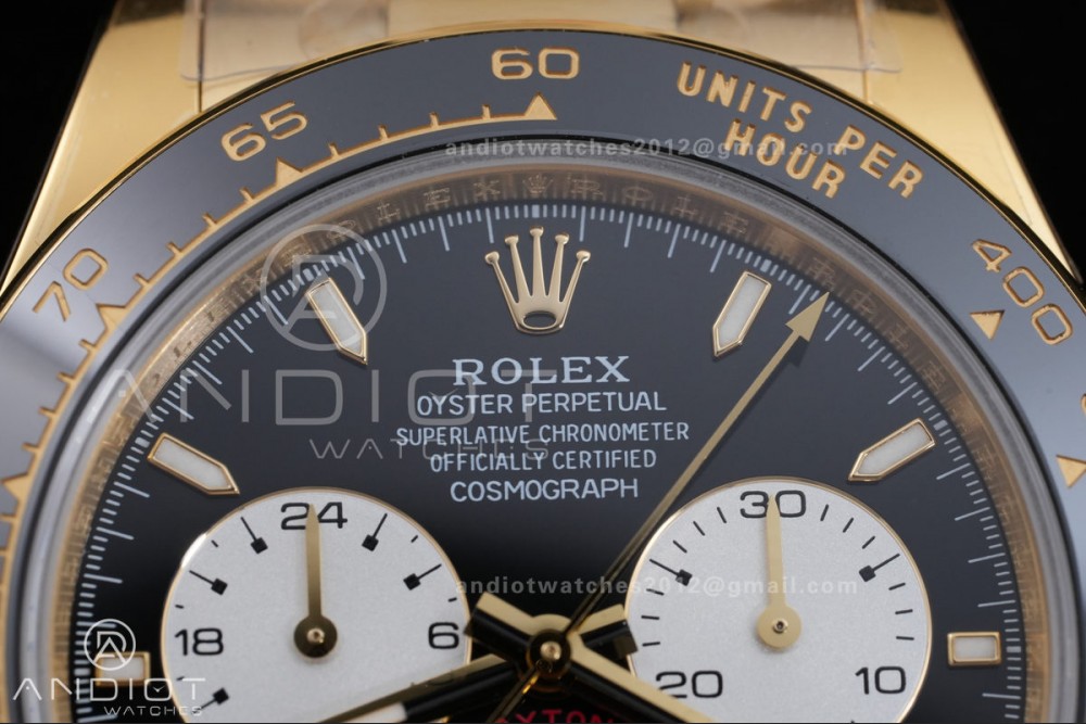 Daytona 126528 LN Le Mans QF 1:1 Best Edition on YG Bracelet JH4132 Free Sprung 198g(Weighted) V13 — photo 4