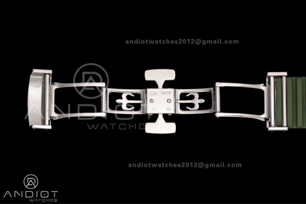 Aquanaut 5168G 42mm SS OME 1:1 Best Edition Green Dial on Green Rubber Strap DPB330 Super Clone (Weighted) — photo 27