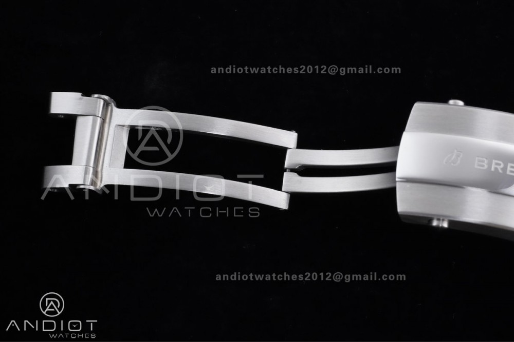 Avenger Chronometer 42mm SS BLSF 1:1 Best Version Blue Dial On SS Bracelet A2824 — photo 16