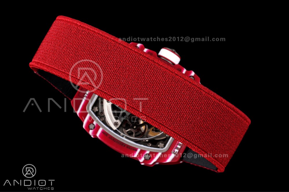 RICH Maker's 1:1 RM67-02 Purple NTPT Mutaz Skeleton Dial CRMA7 Super Clone — photo 12