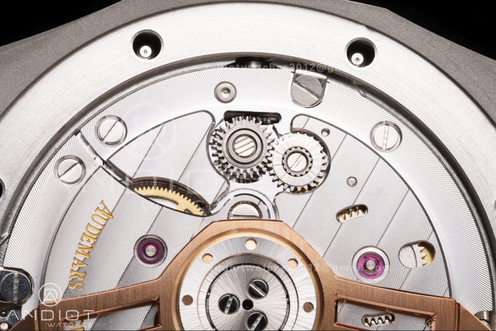 Royal Oak 15510 SS OCTA 1:1 Best Edition Gray Dial on SS Bracelet JH4302 Super Clone (Free Sprung) — photo 13