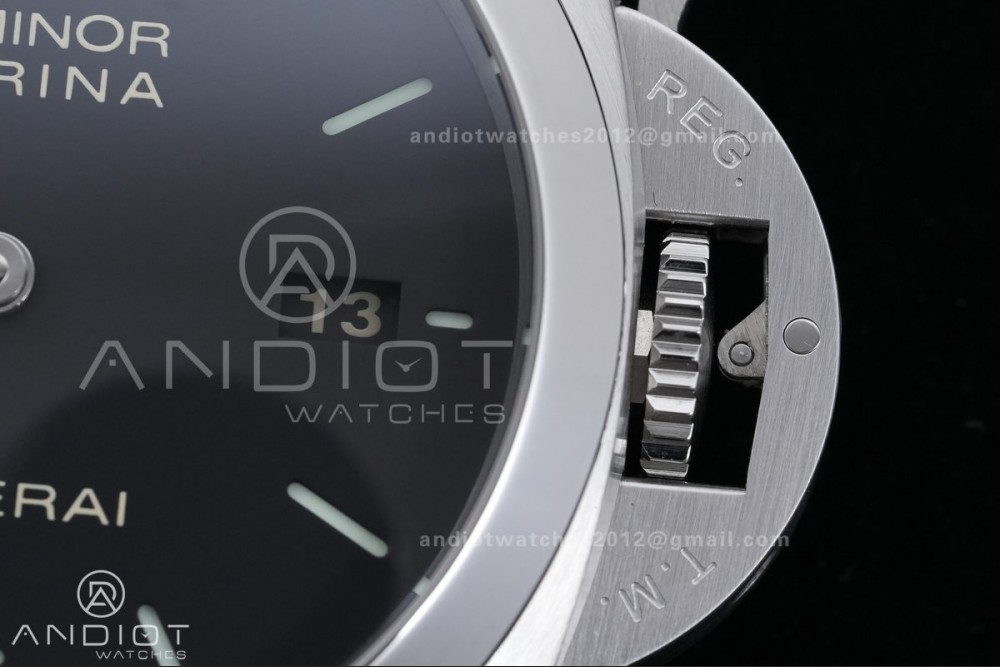 PAM312 R VSF 1:1 Best Edition on Black Leather Strap P.9000 Super Clone V2 — photo 13