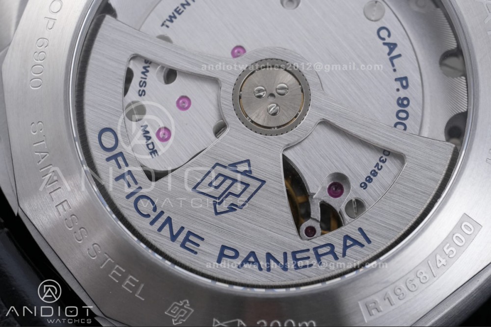 PAM312 R VSF 1:1 Best Edition on Black Leather Strap P.9000 Super Clone V2 — photo 11