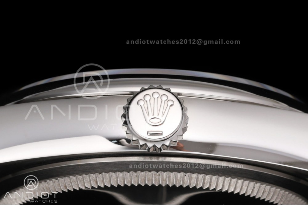 Oyster Perpetual 126000 36mm QF 1:1 Best Edition 904L Steel Yellow Dial JH3230 Free Sprung — photo 7