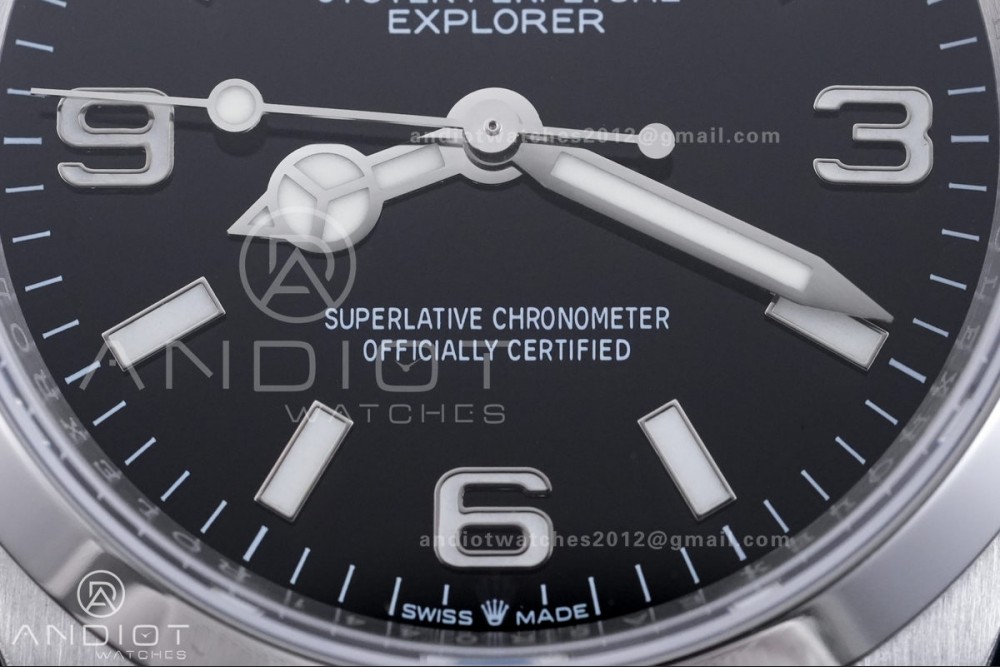 Explorer 36 124270 904L Steel EWEF 1:1 Best Edition on SS Bracelet A3230 — photo 4