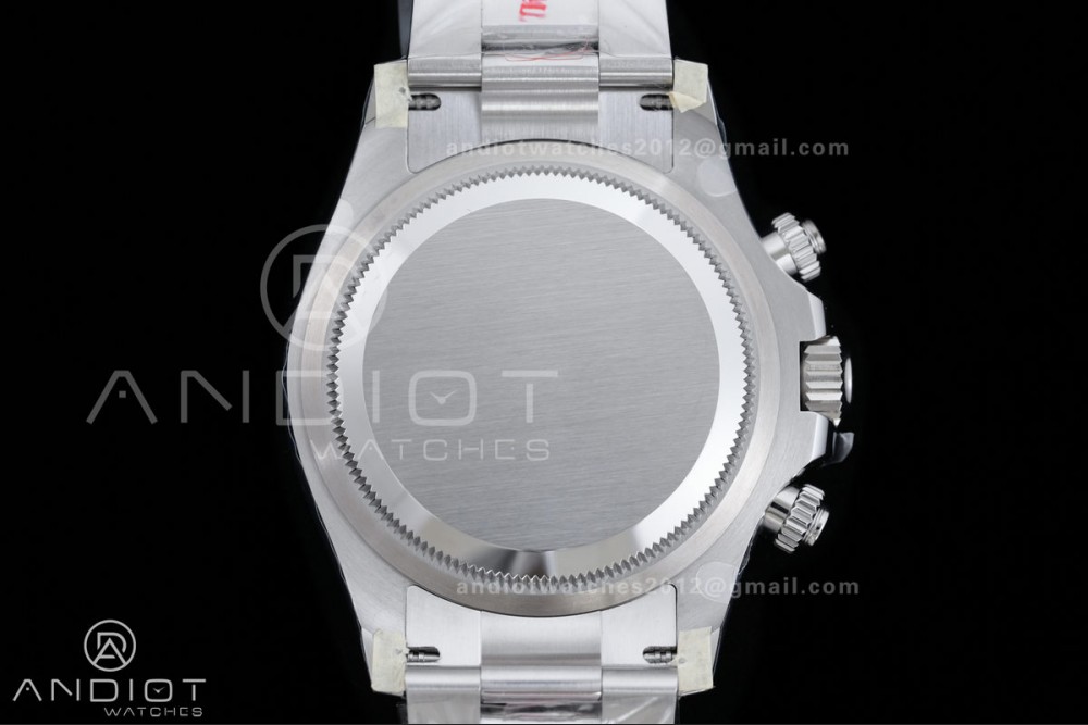 Daytona 126500 RWF 1:1 Best Edition White Dial on SS Bracelet JH4131 Free Sprung — photo 8