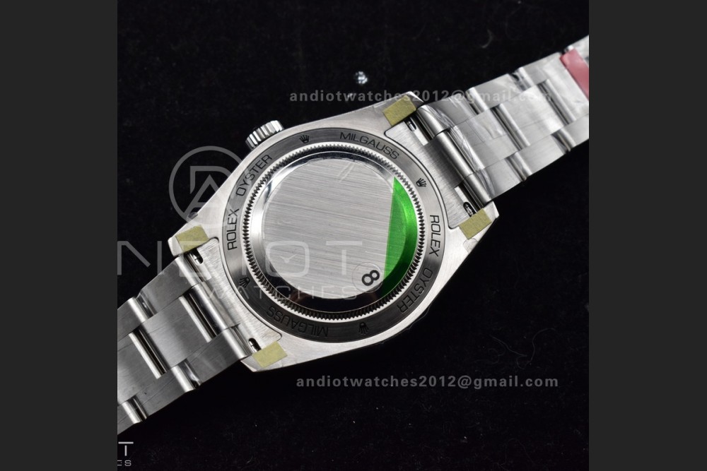 Milgauss 116400 GV VSF 1:1 Best Edition 904L Steel Blue Dial on SS Bracelet VS3131 — photo 11