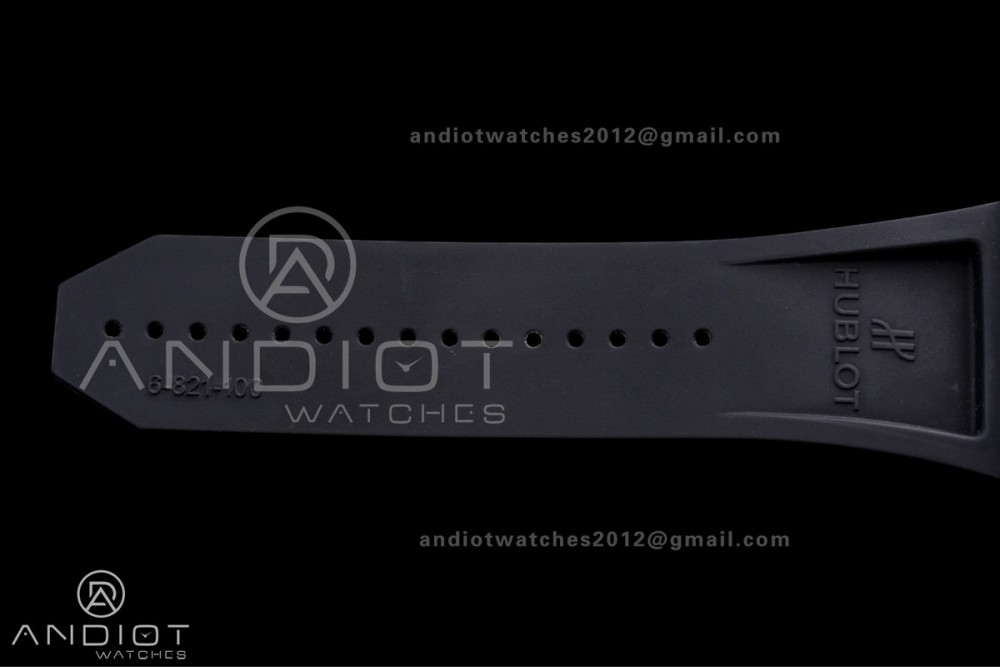 Square Bang Unico Black Ceramic BBF 1:1 Best Edition on Rubber Strap A1280 — photo 19