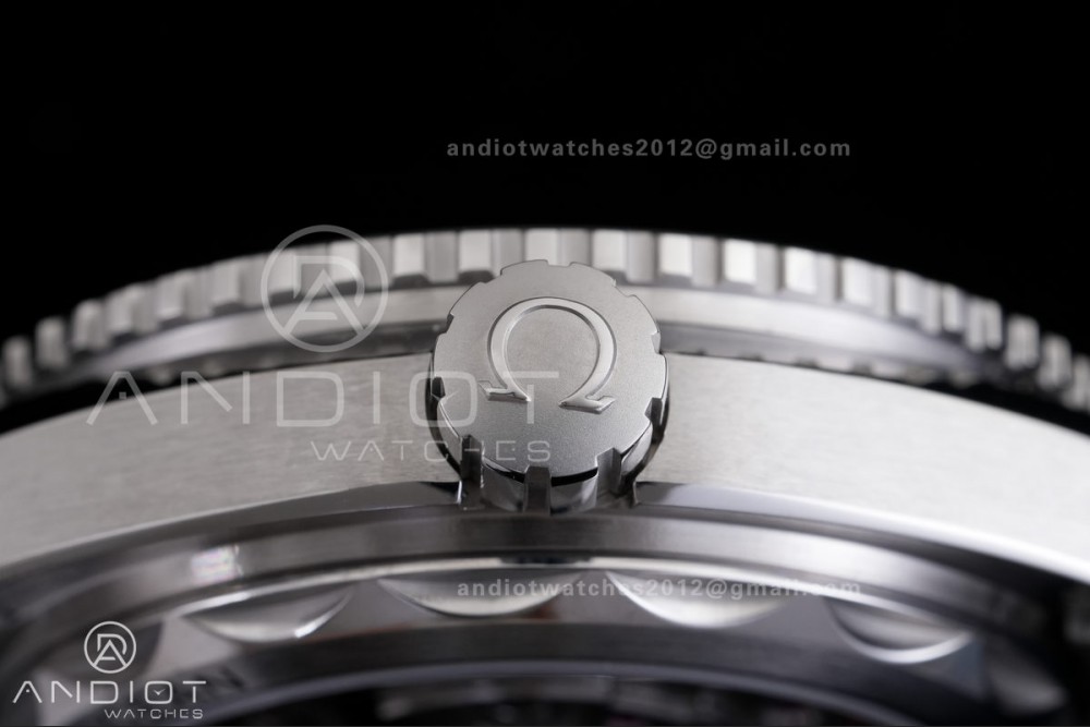 Planet Ocean 43.5mm SS VSF 1:1 Best Edition Black/Orange Bezel Black Dial on Nylon Strap A8900 Super Clone V2 — photo 15