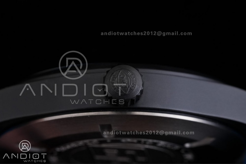 IWC Pilot 41 Top Gun Ceramic IW328107 M+F Best Edition on Blue Rubber Strap MIYOTA 9015 — photo 17