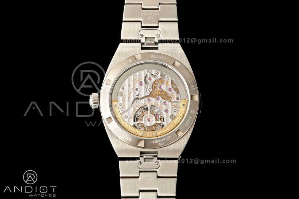 Overseas Tourbillon SS ANTF Best Edition Blue Dial on SS Bracelet — photo 8