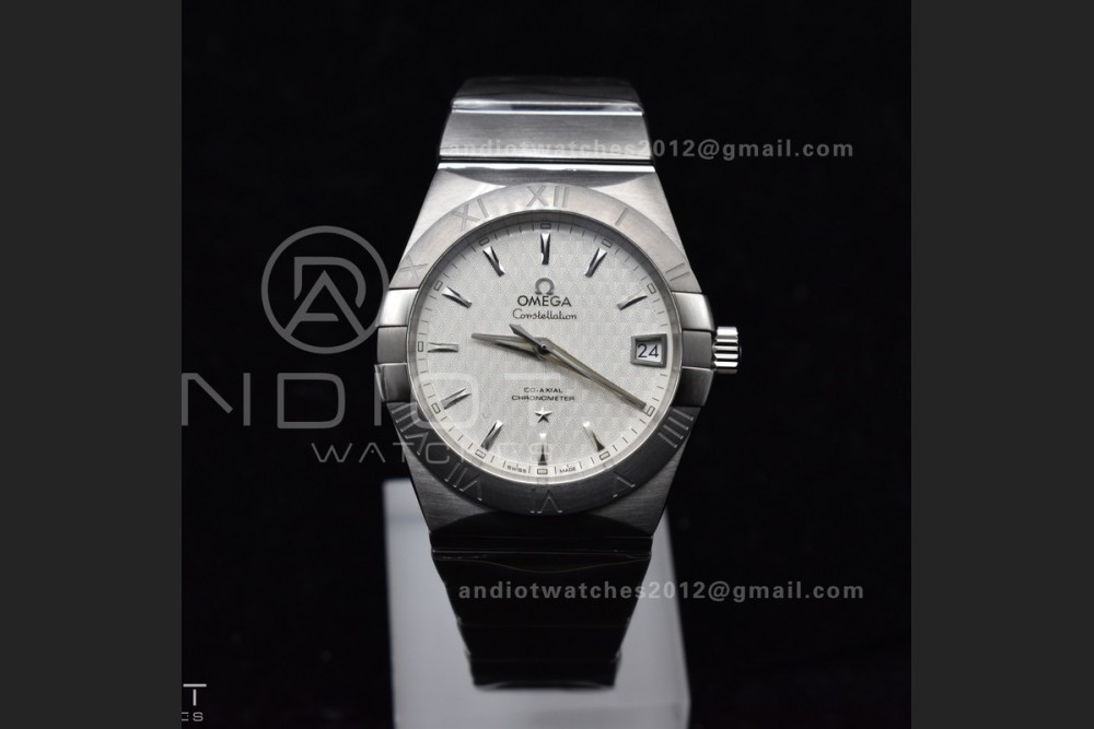 Constellation 39mm SS VSF 1:1 Best Edition White Dial on SS Bracelet A8800 — photo 2
