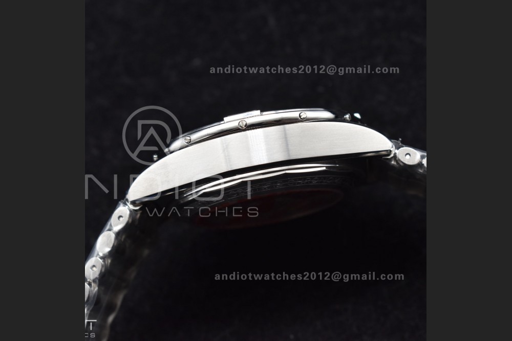 Chronomat B01 44mm SS BLSF 1:1 Best Edition Black Dial on SS Bracelet A7750 — photo 11