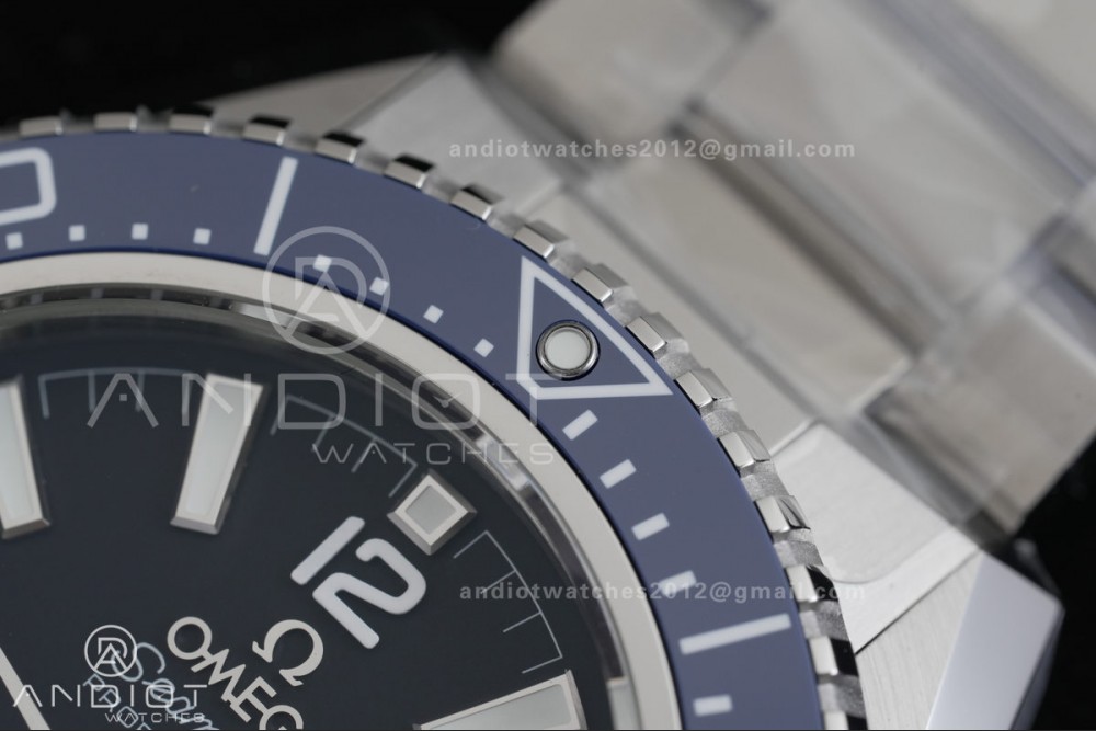 Planet Ocean 600M SS Blue VSF 1:1 Best Edition on SS Bracelet VS8912 — photo 6
