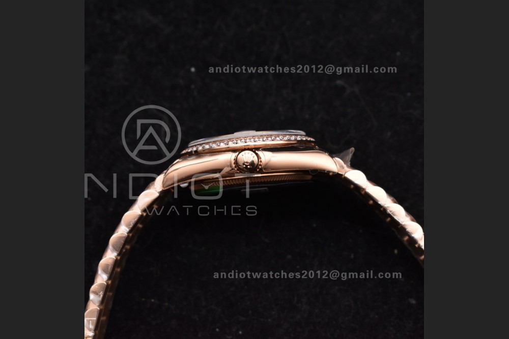DateJust 31 Ladies 278275 GSF 316L Steel MOP Diamond Dial On Full RG Case and President Sytle Bracelet — photo 8