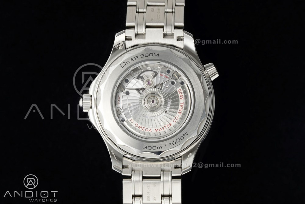 Seamaster Diver 300M SS ORF 1:1 Best Edition Green Ceramic Green Dial on SS Bracelet OR8800 Super Clone — photo 6