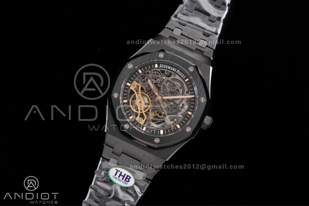 Royal Oak 41mm Openworked Ceramic 15416CE THBF 1:1 Best Edition on Ceramic Bracelet SA3132 V2 — photo 2