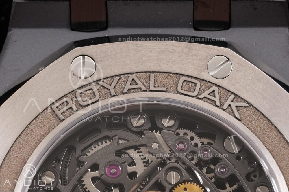Royal Oak 41mm Openworked Ceramic 15416CE THBF 1:1 Best Edition on Ceramic Bracelet SA3132 V2 — photo 12